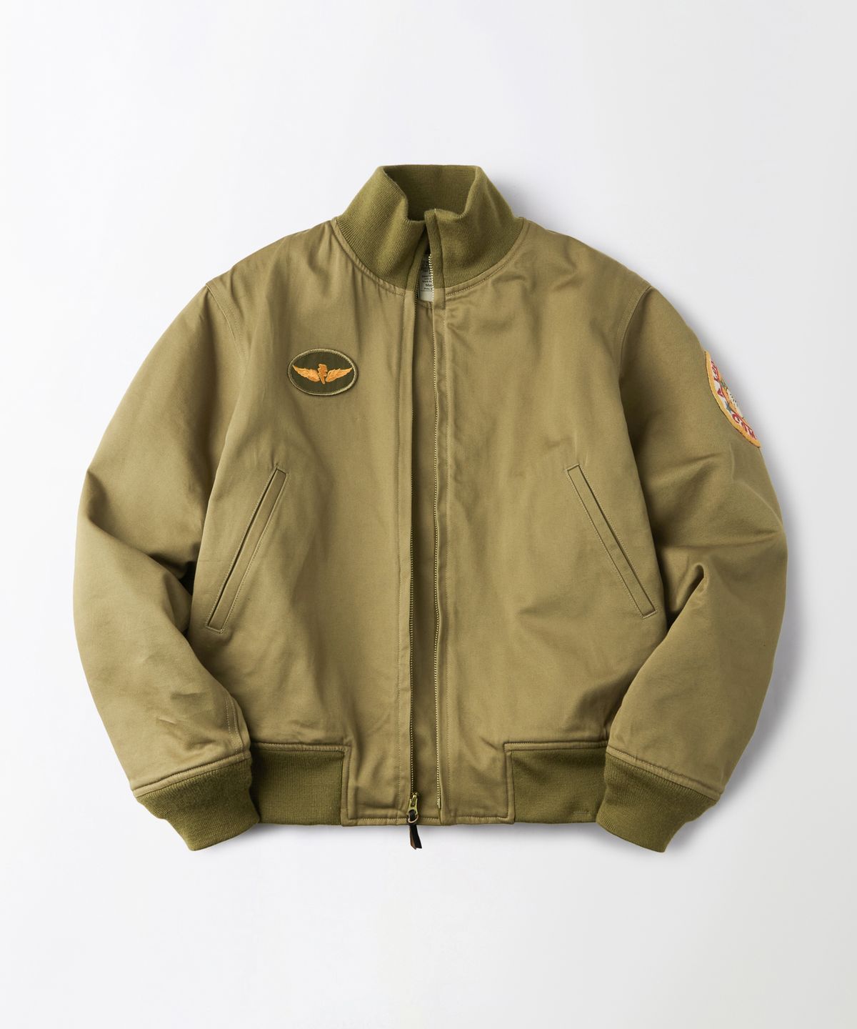 아웃스탠딩(OUTSTANDING) [LOONEY TUNES] TANKER JACKET_KHAKI