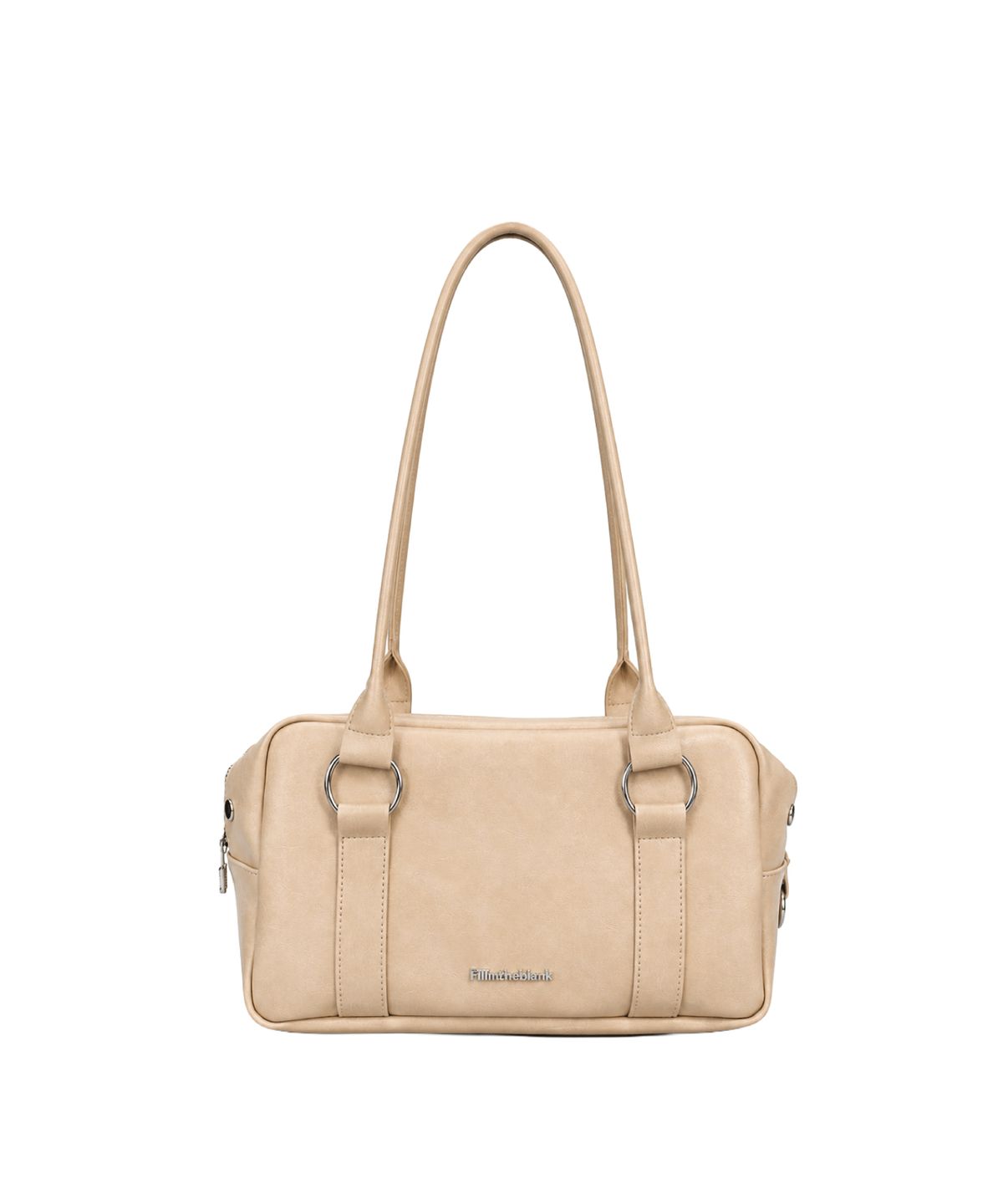 필인더블랭크(FILLINTHEBLANK) Stud Radio Bag(Oatmeal)