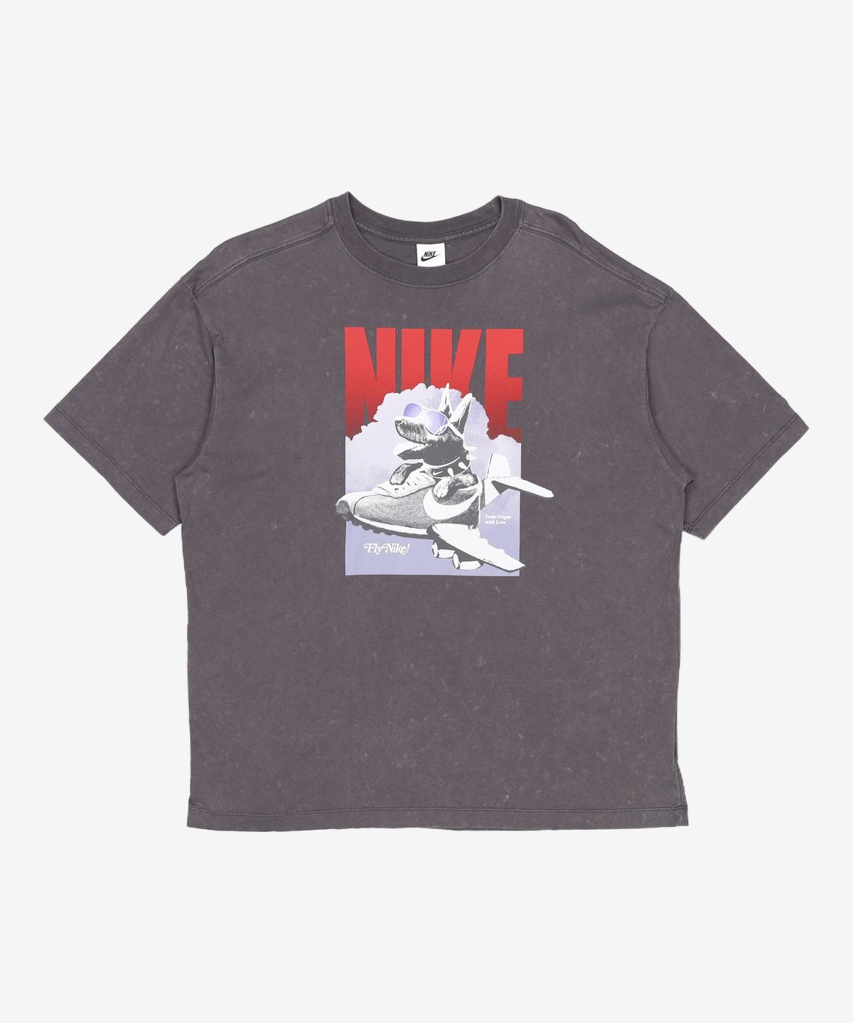 나이키(NIKE) 스포츠웨어 그래픽 티셔츠 W - 앤트러사이트 / IR7588-060 L