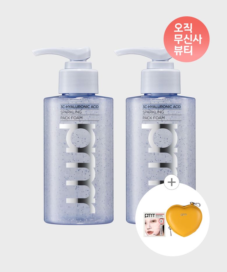 [듀오] 3C-히알루론산 스파클링 팩폼 140ml x 2