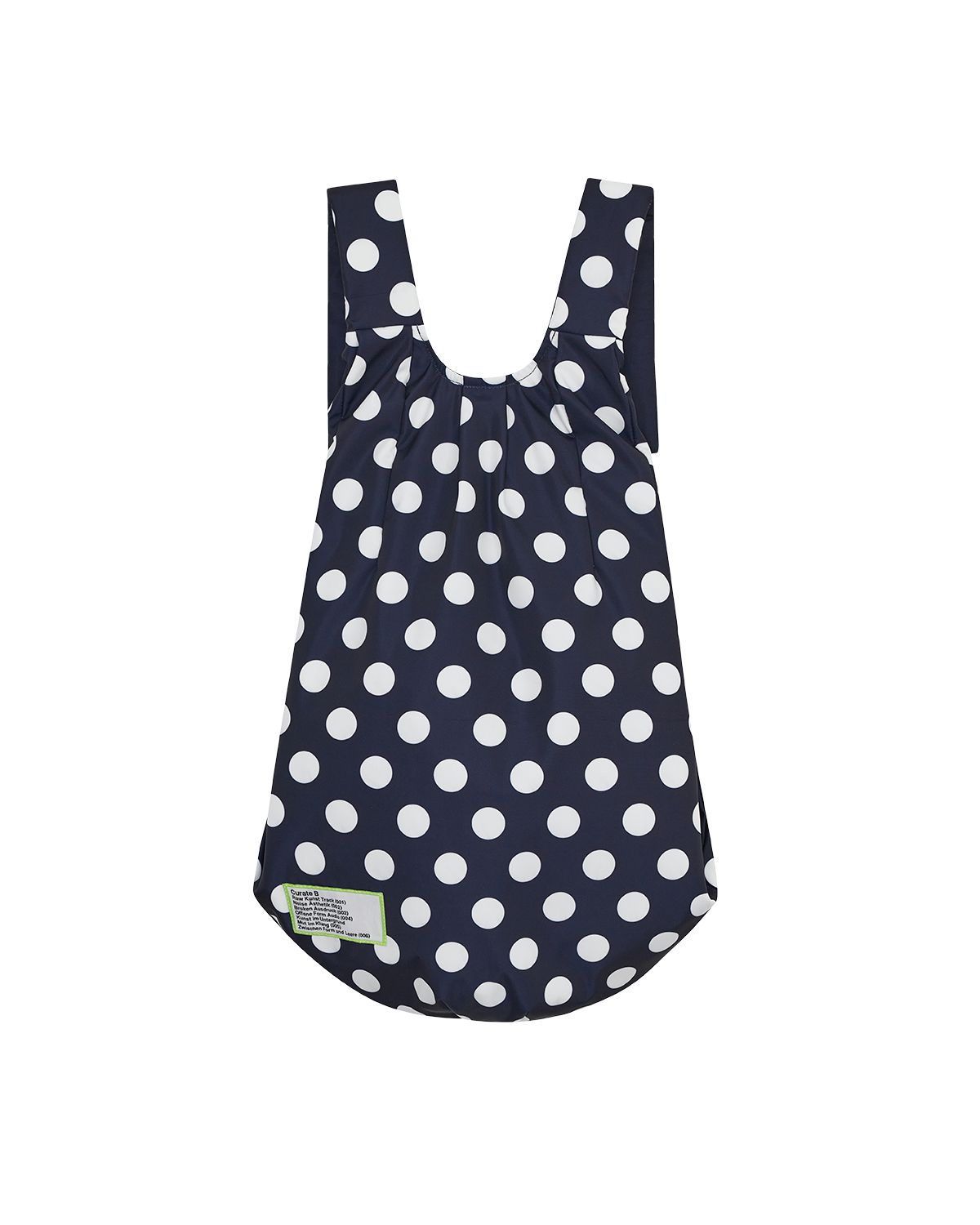 더뮤지엄비지터(THEMUSEUMVISITOR) DOT UTILITY VOLUME BACKPACK (NAVY)