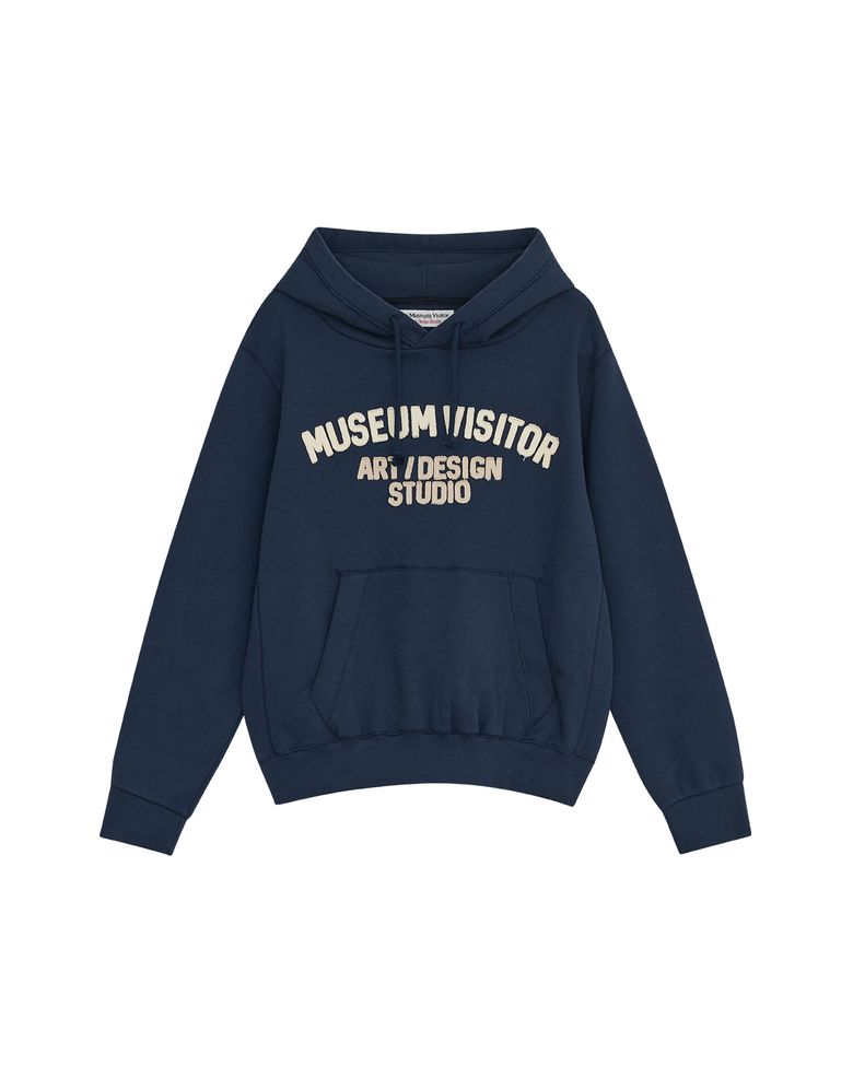 MUSEUM APPLIQUE HOODIE (NAVY)