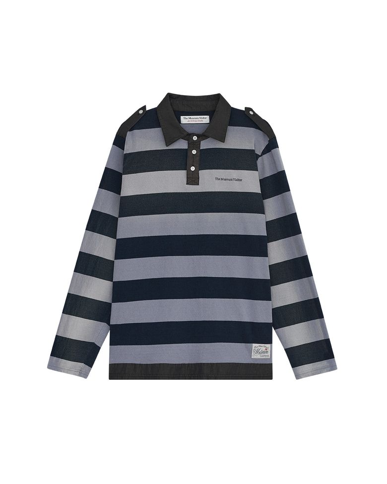 EPAULETTE PATCH PK LONG SLEEVE (NAVY)