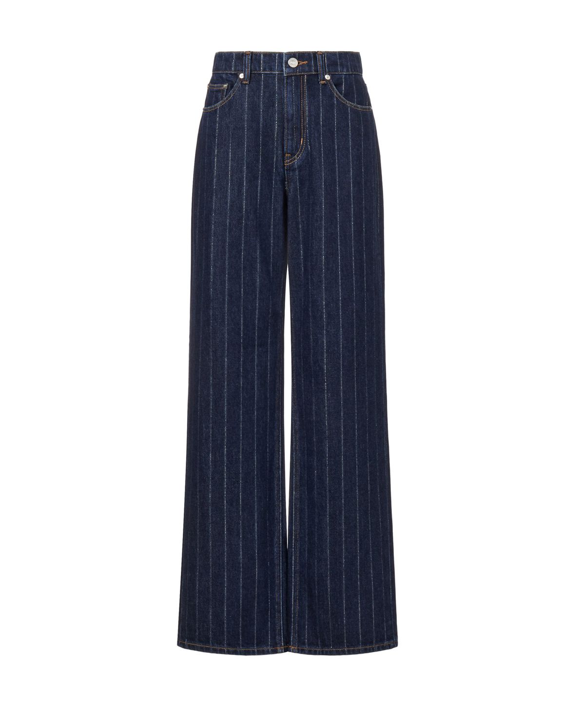 바니스뉴욕(BARNEYS NEWYORK) 26FW 메탈 스트라이프 데님 인디고