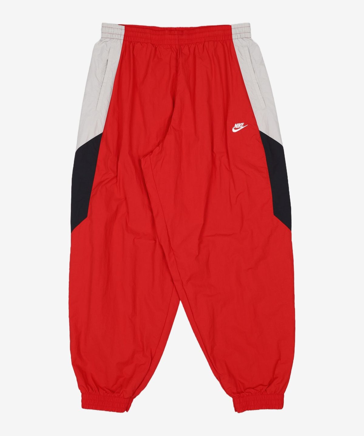 나이키(NIKE) 클럽 오버사이즈 우븐 트랙 팬츠 M - 유니버시티 레드:라이트 스모크 그레이:블랙:화이트 / HQ6115-657 L