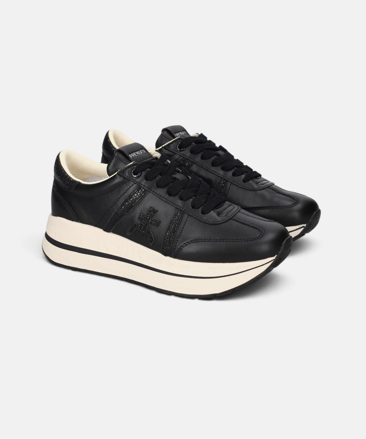 프리미아타(PREMIATA) [26FW][BETHCOIN] 블랙 여성 베스코인 스니커즈