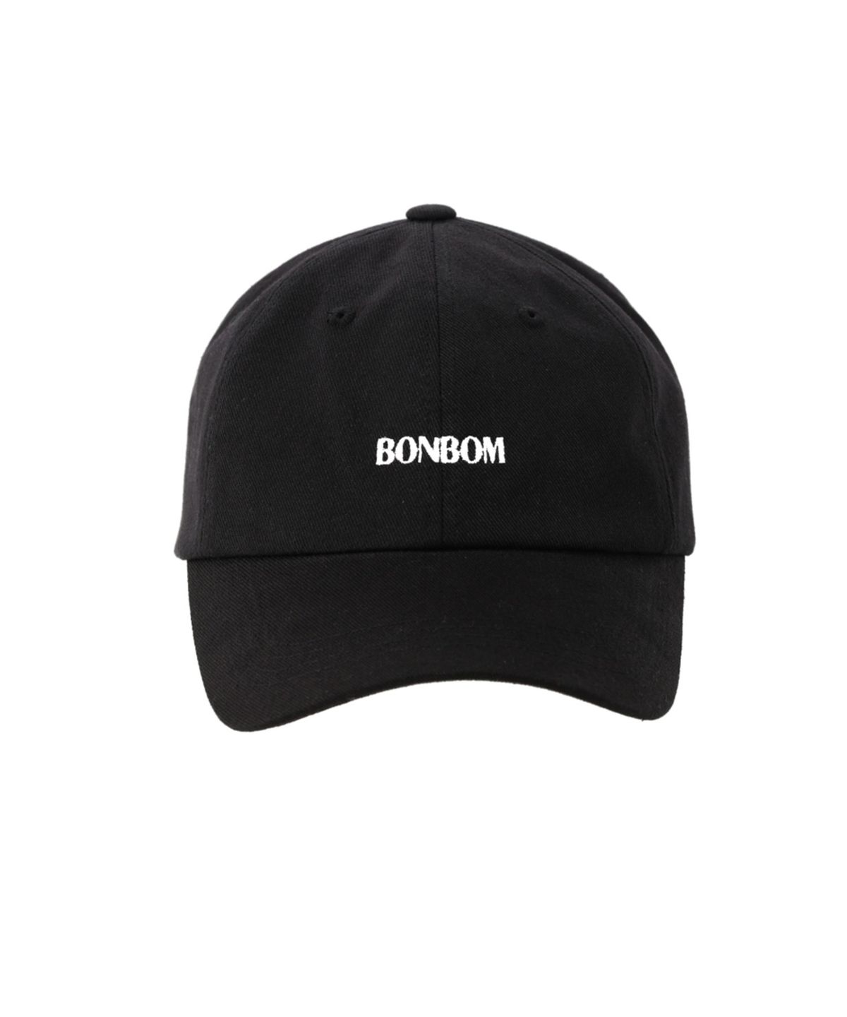 본봄(BONBOM) BONBOM LOGO BALL CAP-BLACK