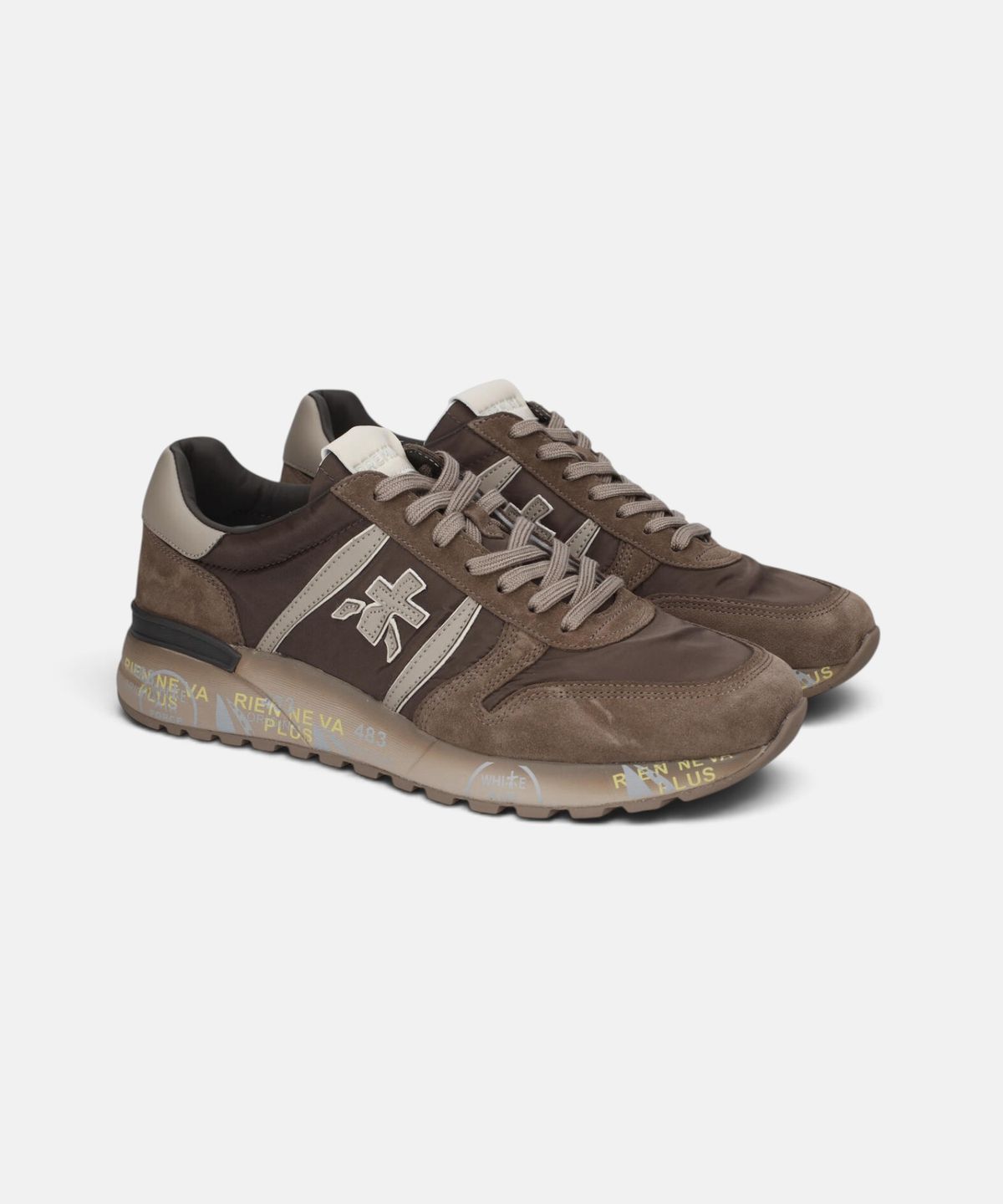 프리미아타(PREMIATA) [26FW][LANDER] 브라운 남성 랜더 스니커즈