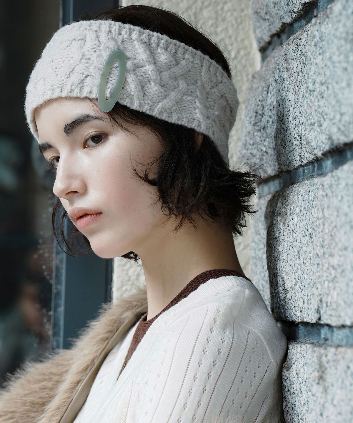 락피쉬웨더웨어(ROCKFISH WEATHERWEAR) HEART CABLE HAIRBAND & NECK WARMER - 4 colors