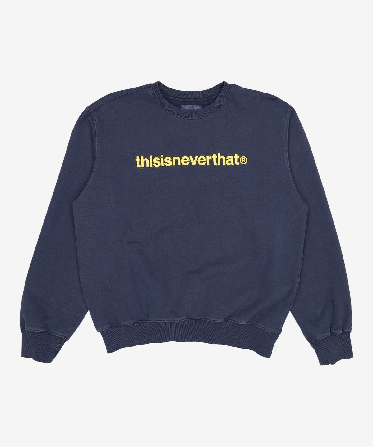 디스이즈네버댓(THISISNEVERTHAT) (FW22) T-Logo Crewneck Black M