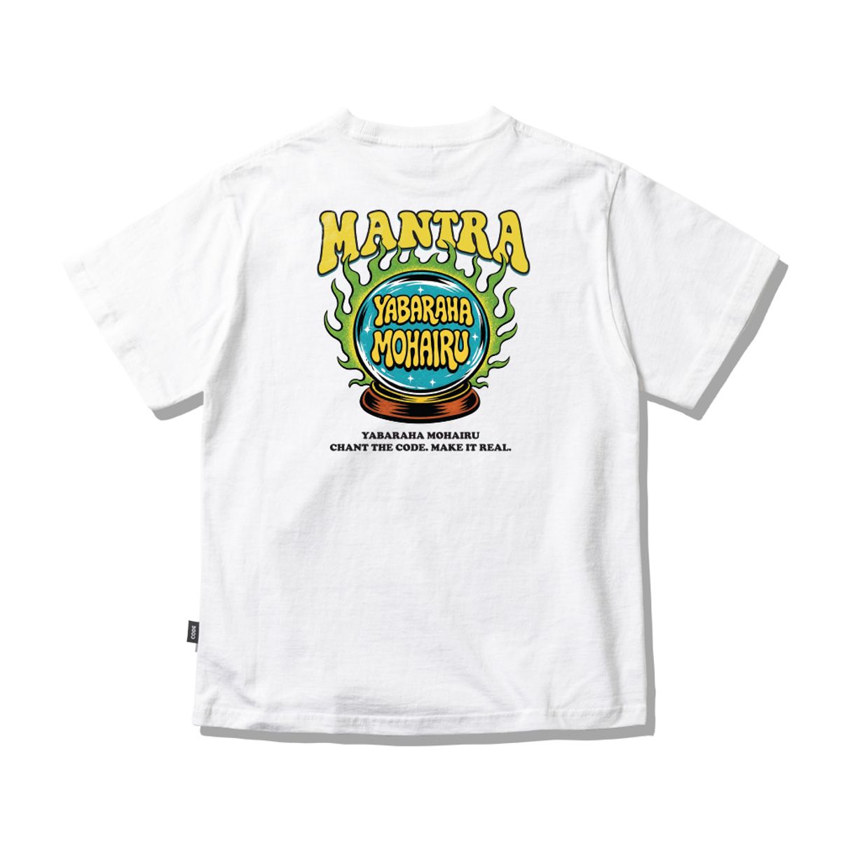 스플래시코드 키즈(SPLASHCODE KIDS) 키즈 반팔 티셔츠 화이트 - 만트라(Mantra)