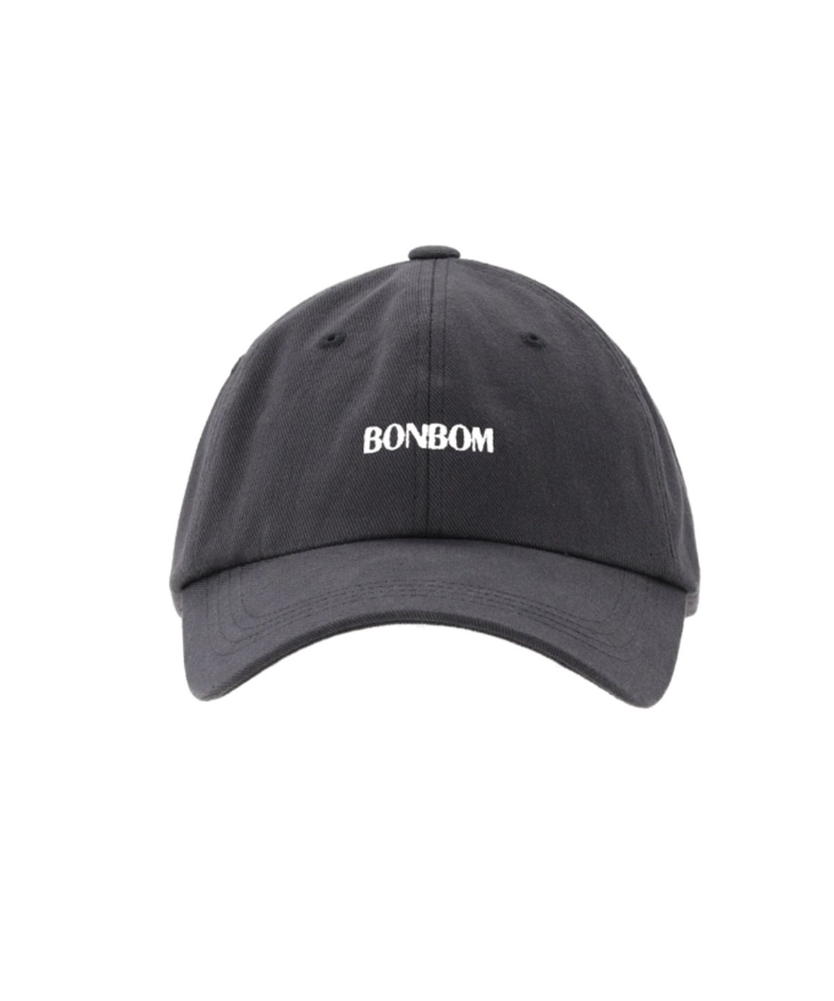 본봄(BONBOM) BONBOM LOGO BALL CAP-CHARCOAL GREY