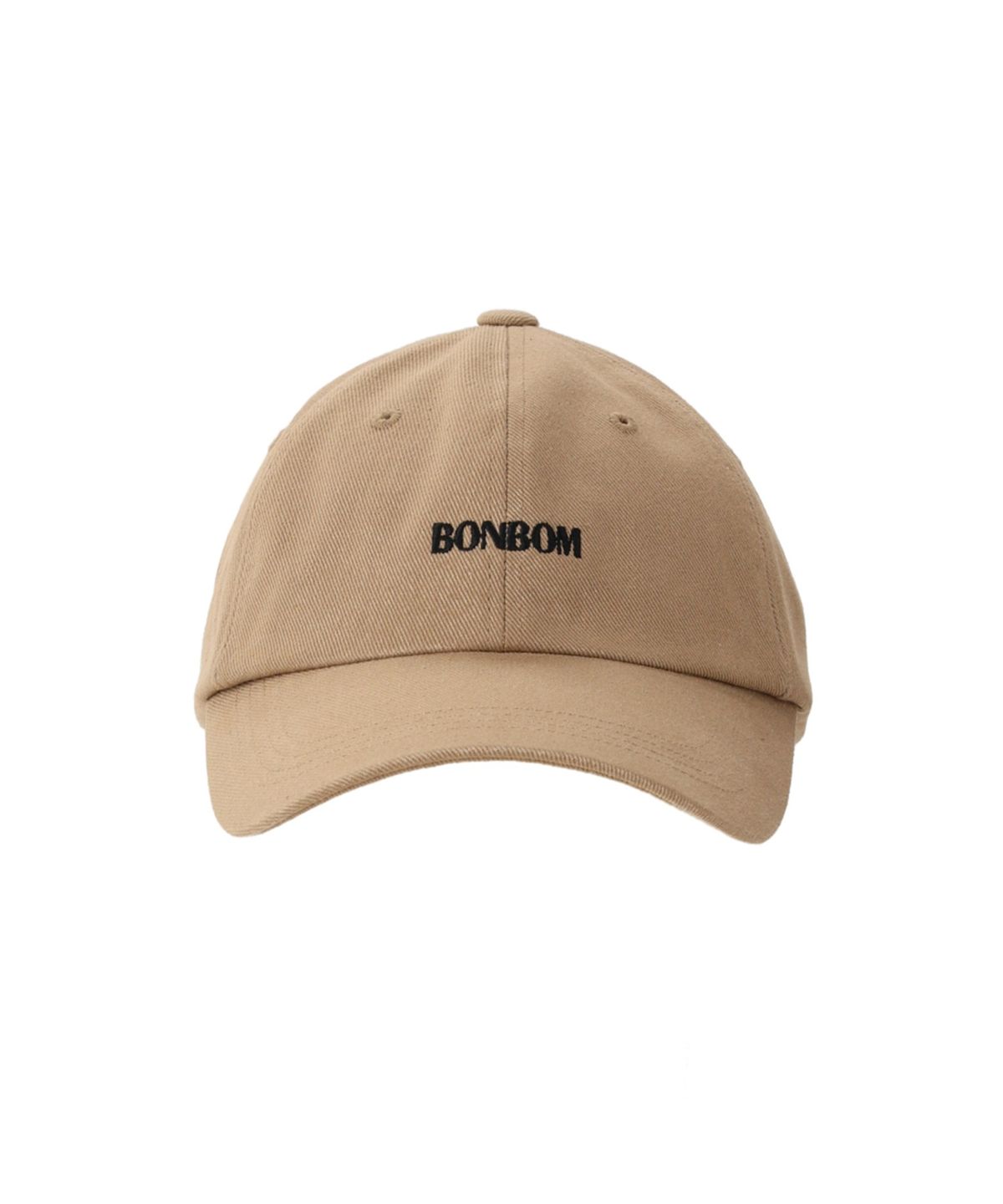 본봄(BONBOM) BONBOM LOGO BALL CAP-BEIGE