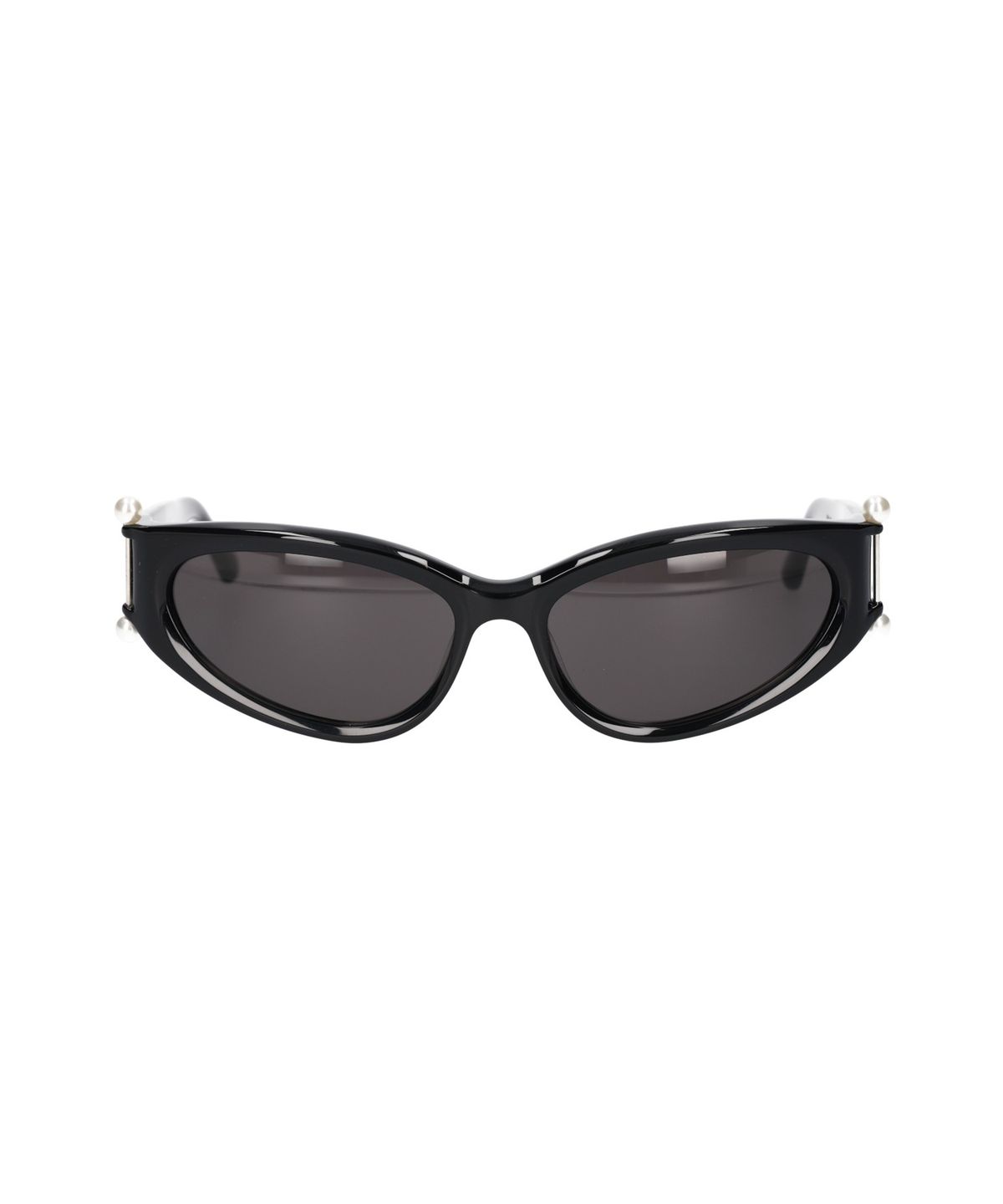 본봄(BONBOM) BONBOM METAL PIERCING SUNGLASSES - BLACK(PEARL)