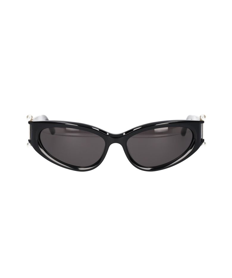 BONBOM METAL PIERCING SUNGLASSES - BLACK(PEARL)