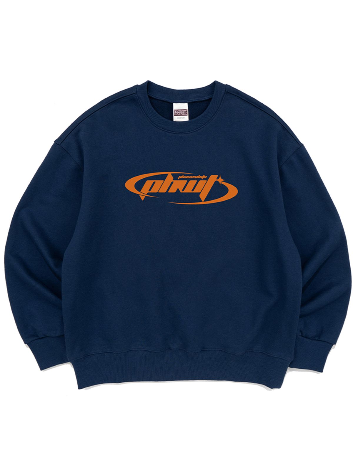 페이즈화이트(PHASEWHITE) MILLENIUM LOGO SWEATSHIRTS (BURGUNDY)