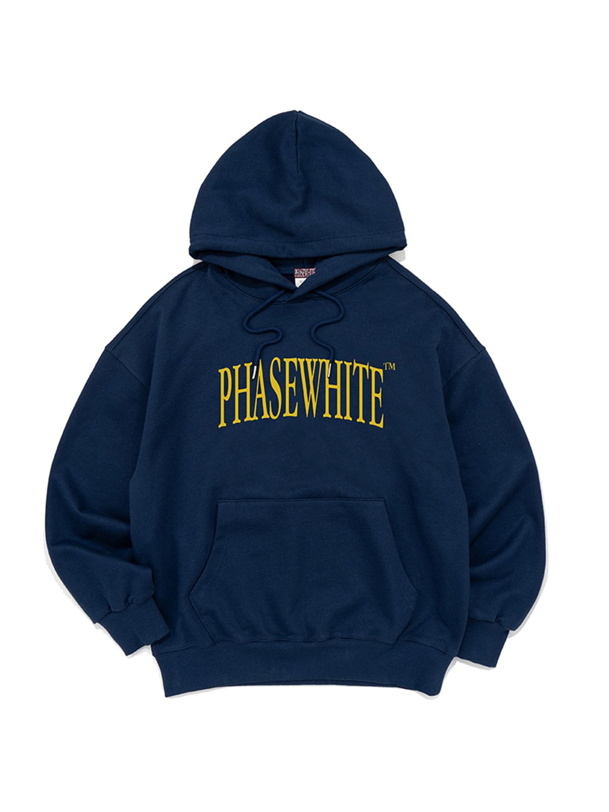 페이즈화이트(PHASEWHITE) DIVE LOGO HOODIE (DARK BLUE)