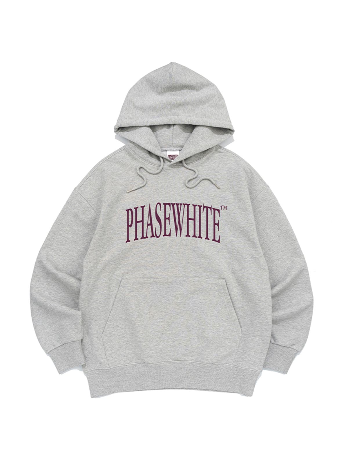 페이즈화이트(PHASEWHITE) DIVE LOGO HOODIE (MELANGE)