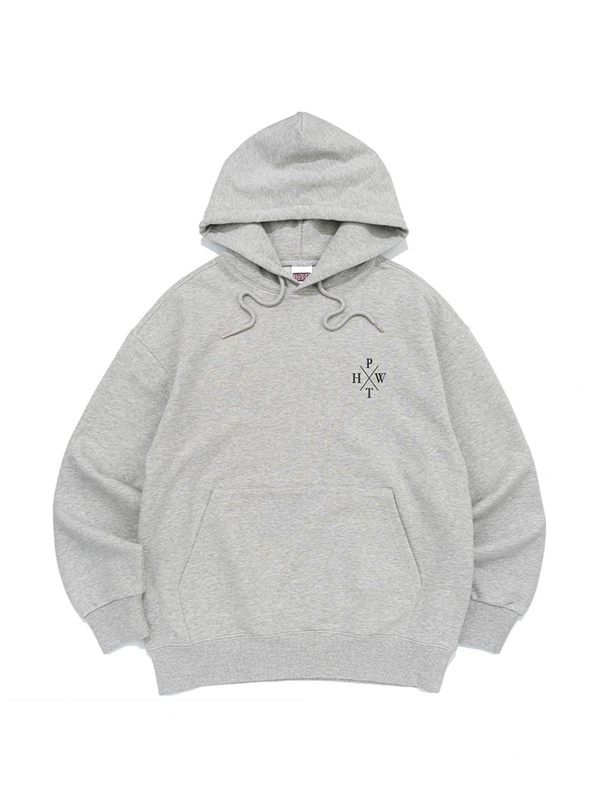 페이즈화이트(PHASEWHITE) X LOGO HOODIE (MELANGE)