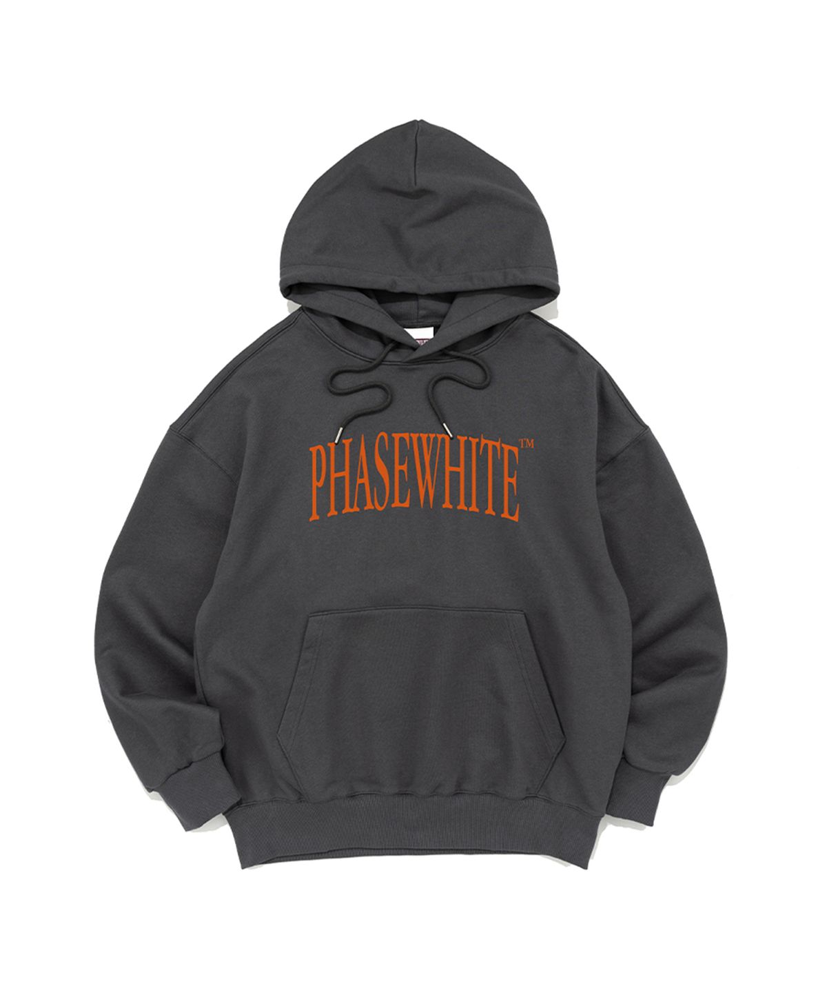 페이즈화이트(PHASEWHITE) DIVE LOGO HOODIE (CHARCOAL)