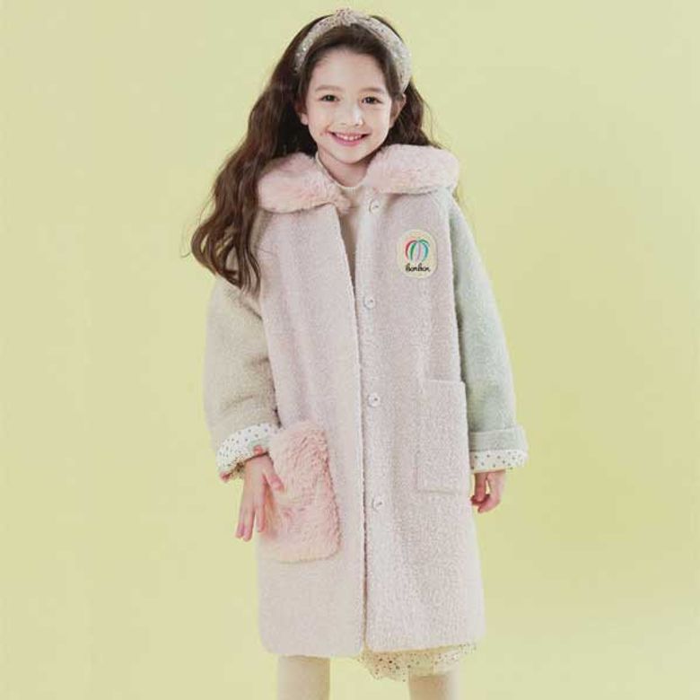 N. 라퀼라 퍼카라 방모 코트 JUWOU01