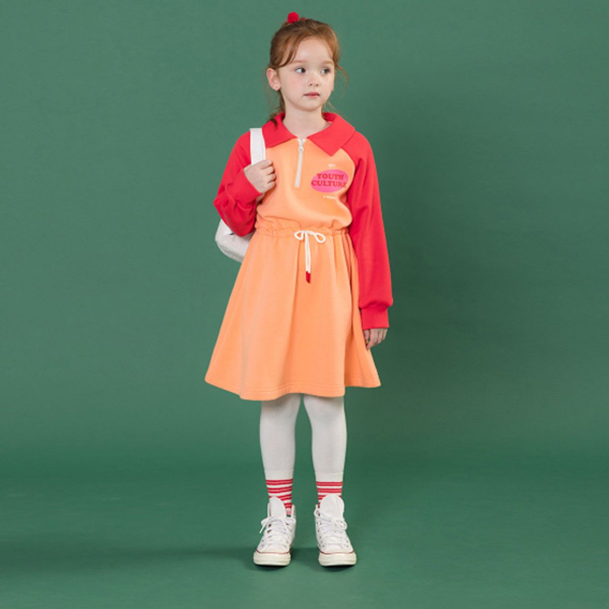 아이러브제이(I LOVE J) 컬쳐 카라 집업 원피스 JWWOP05