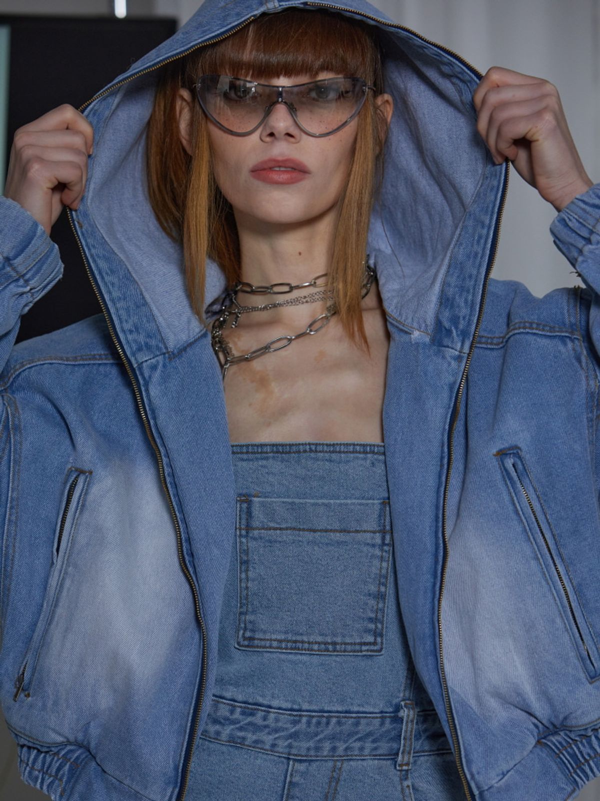 게이트리스(GATELESS) ZIPPER HOOD JACKET