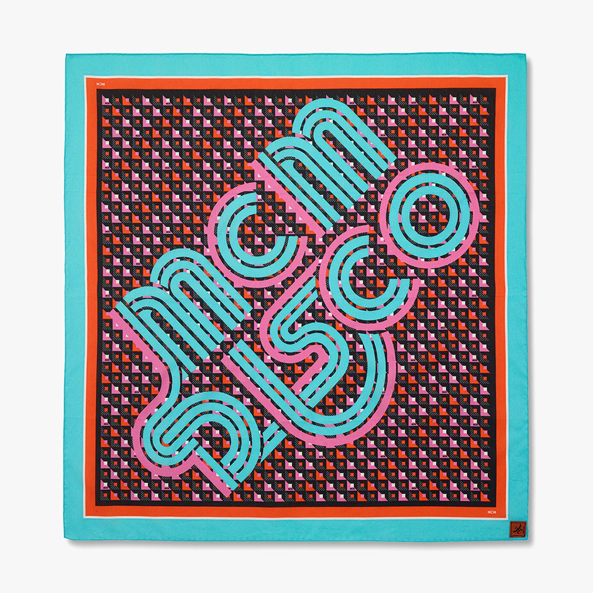 엠씨엠(MCM) Disco 모노그램 스카프 MEFGAMM03Q7001