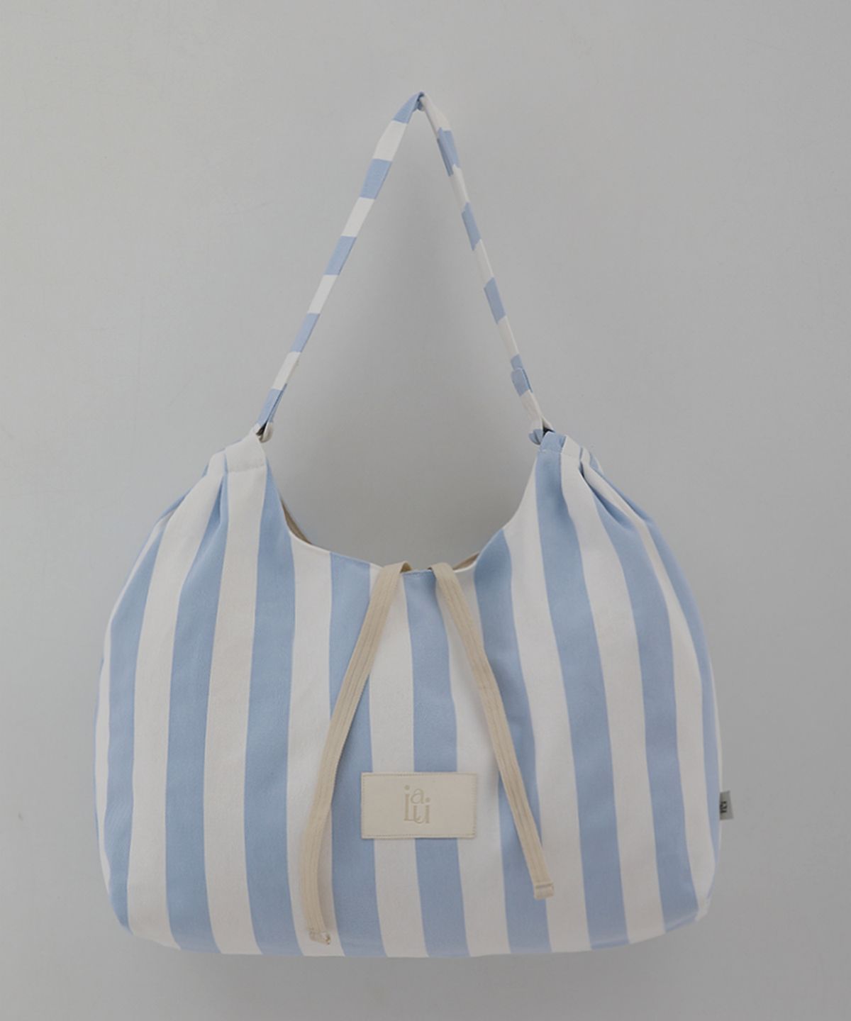 이울라이(IULAI) Stripe hobo bag snorkelBlue