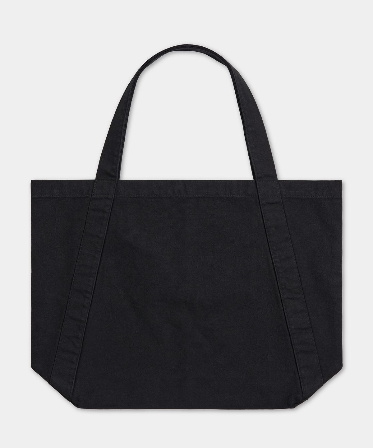 엑스컨테이너(EXCONTAINER) 러프 캔버스 빅 쇼퍼 백 (BLACK)