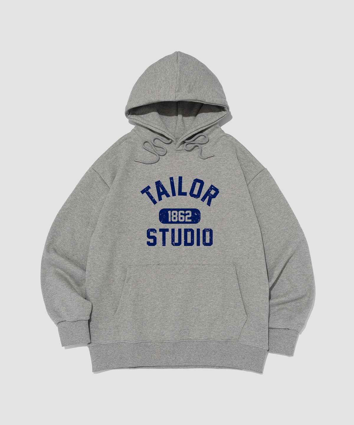 테일러 스튜디오(TAILOR STUDIO) [기모/NO기모] 바시티 1862 후드티 (그레이)