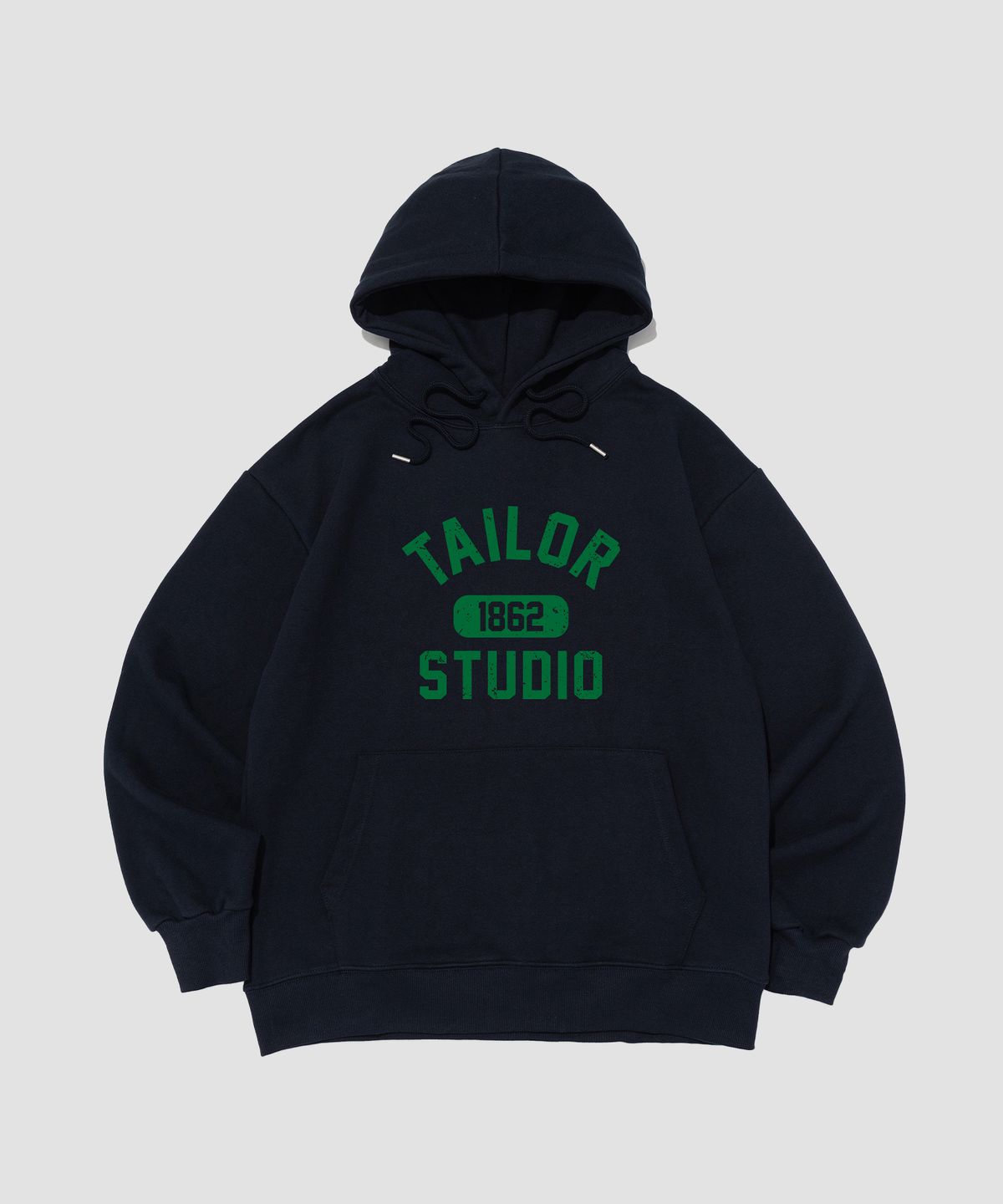 테일러 스튜디오(TAILOR STUDIO) [기모/NO기모] 바시티 1862 후드티 (네이비)