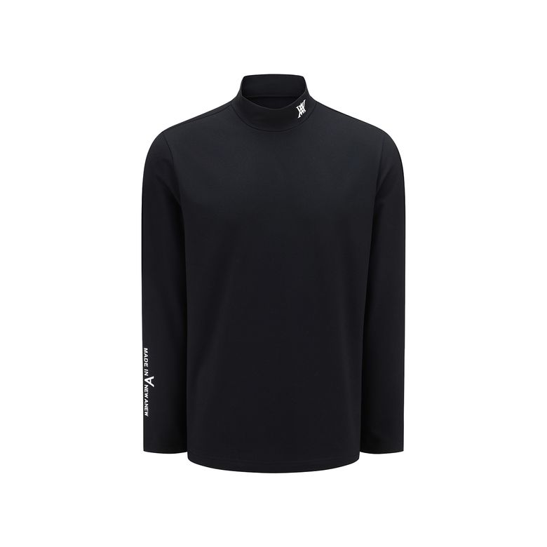 MEN BRUSHED FLEECE BASELAYER_BK