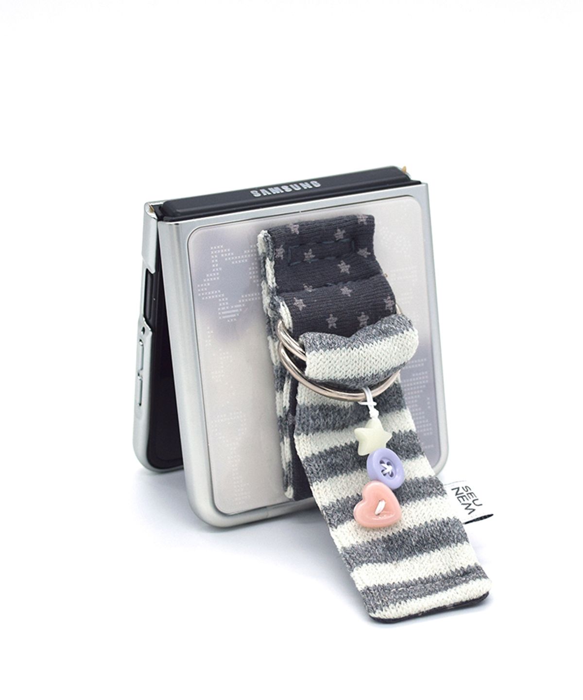 세컨드유니크네임(SECOND UNIQUE NAME) SUN CASE BUTTON BELT IVORY
