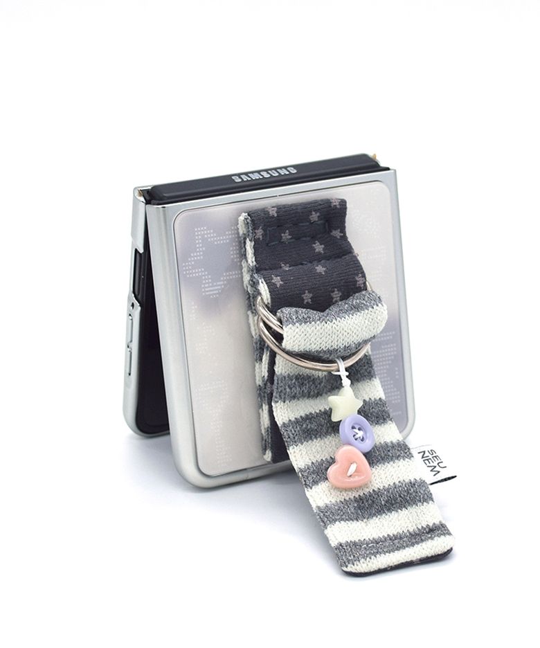SUN CASE BUTTON BELT IVORY