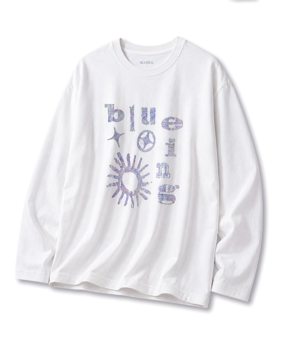 블루잉(BLUEING) BLUEING AURA LONG SLEEVE [WHITE]