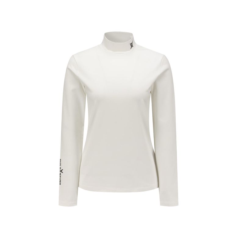 WOMEN BRUSHED FLEECE MOCK NECK BASELAYER_IV