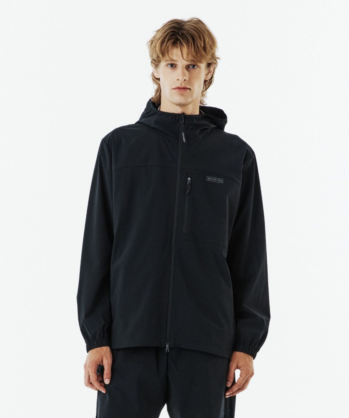 브롬톤 런던(BROMPTON LONDON) RIDEFLOW STRETCH RIDING JACKET - BLACK (P263MJP106)