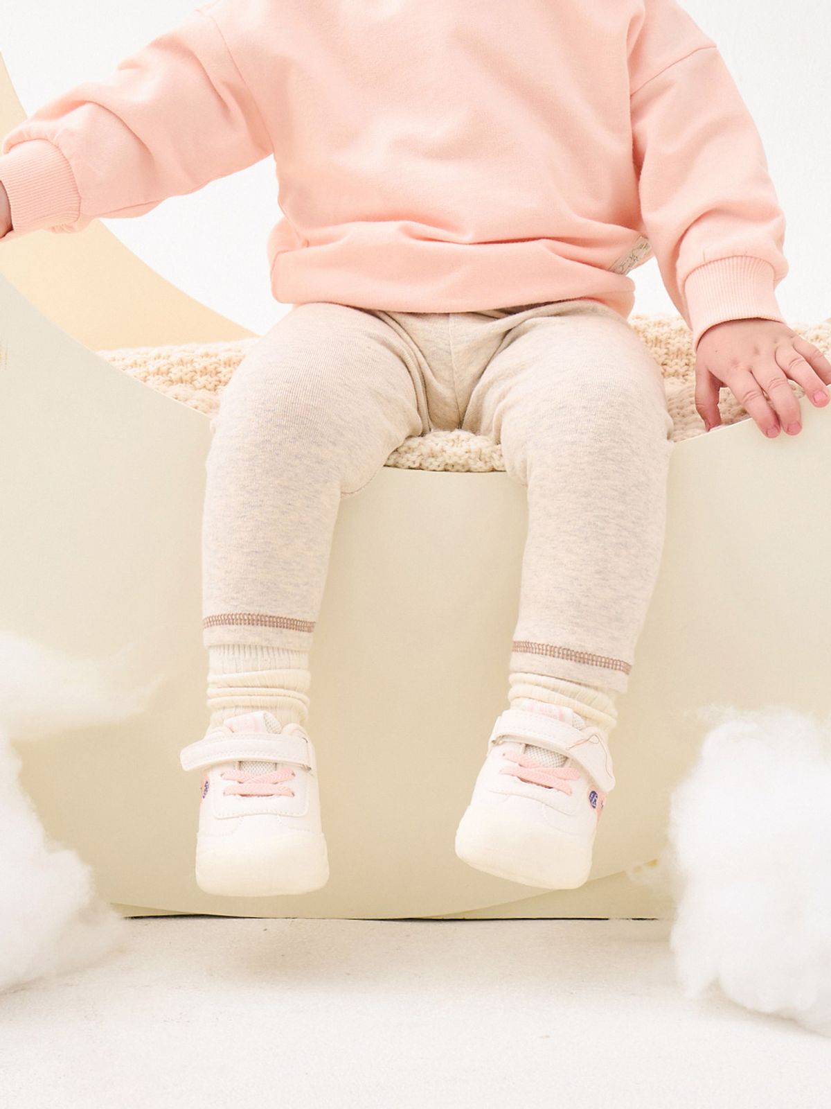 밀크베이비(MILKBABY) 귀여운라벨 아기레깅스
