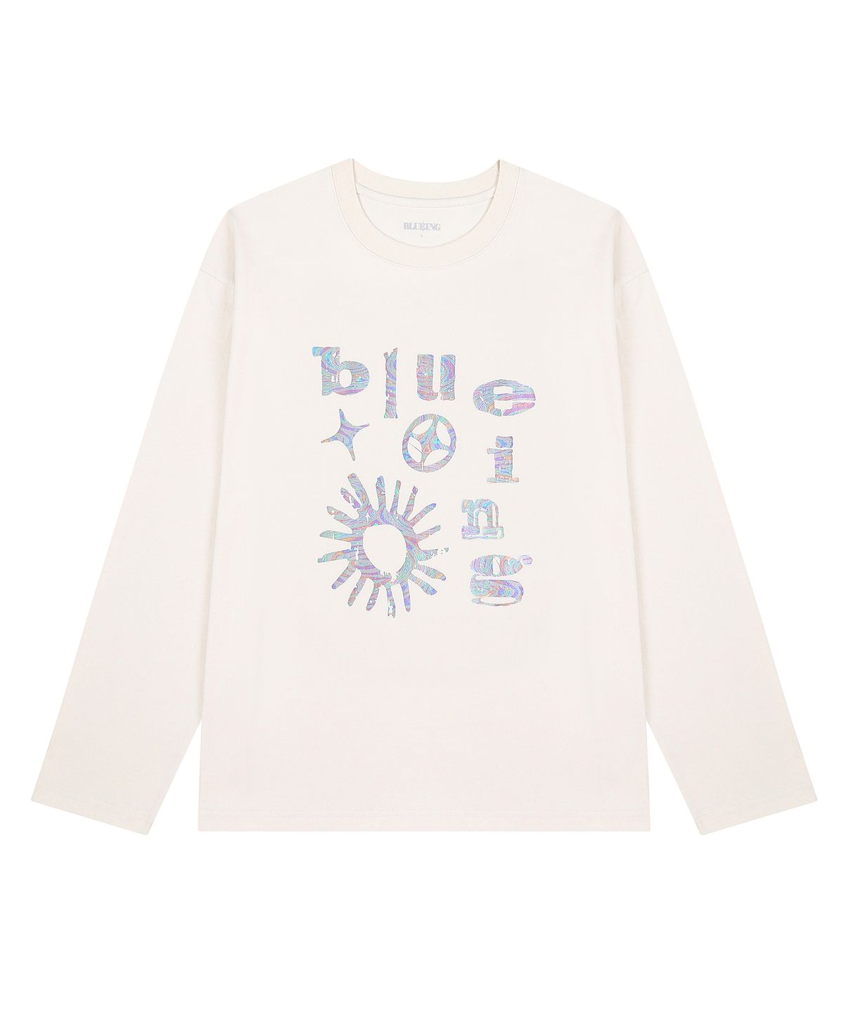 블루잉(BLUEING) BLUEING AURA LONG SLEEVE [CREAM]