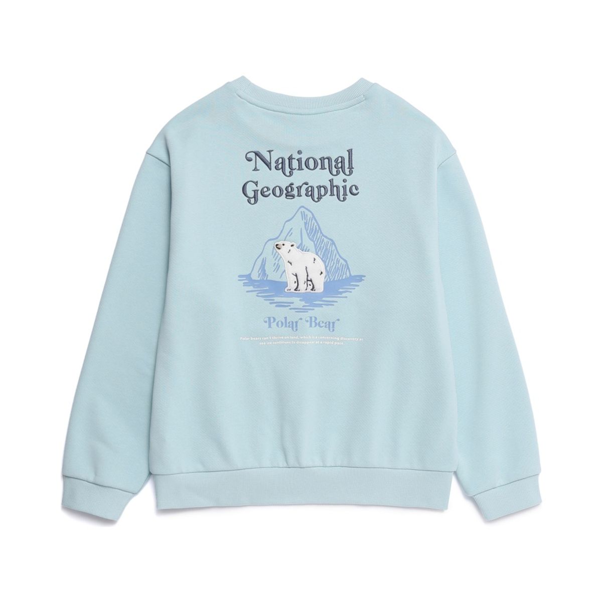 내셔널지오그래픽 키즈(NATIONAL GEOGRAPHIC KIDS) K264USW931 동물 그래픽 맨투맨 MINT