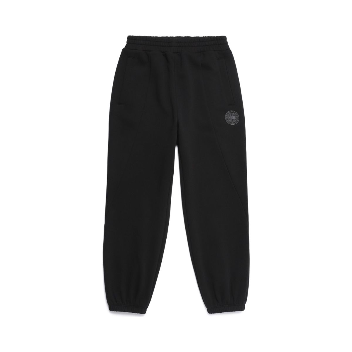 내셔널지오그래픽 키즈(NATIONAL GEOGRAPHIC KIDS) K264UPT830 어드벤처 루즈핏 니트 팬츠 CARBON BLACK