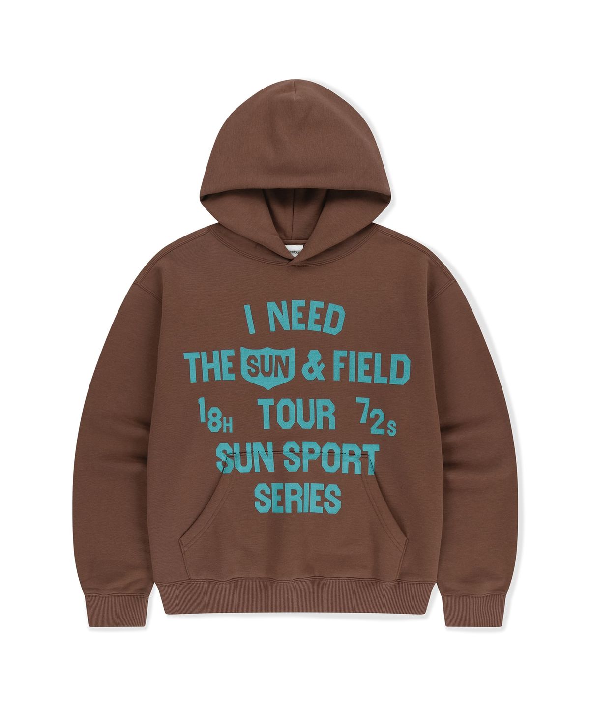 썬러브투어(SUNLOVETOUR) SUN and Field Hoodie Brown