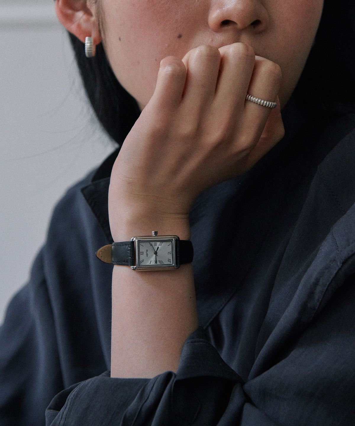 베흐트(VERTE) Douze.03 / Tempo doux watch (noir)