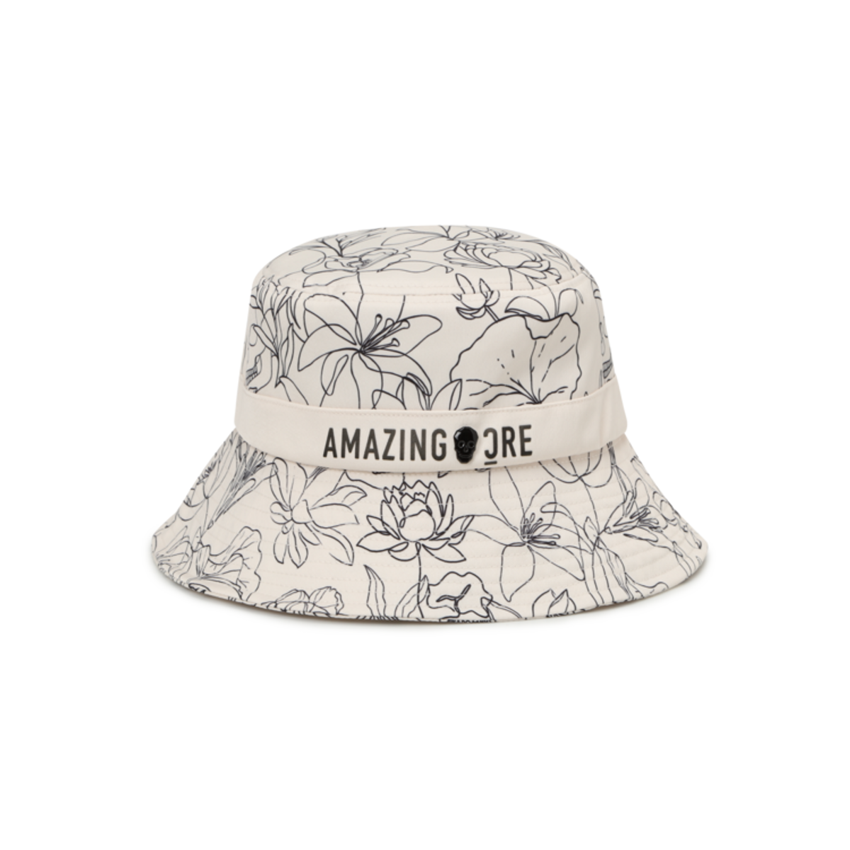 어메이징크리(AMAZINGCRE) 보태니컬 알렉스 패턴 버킷햇_A77FHT1702