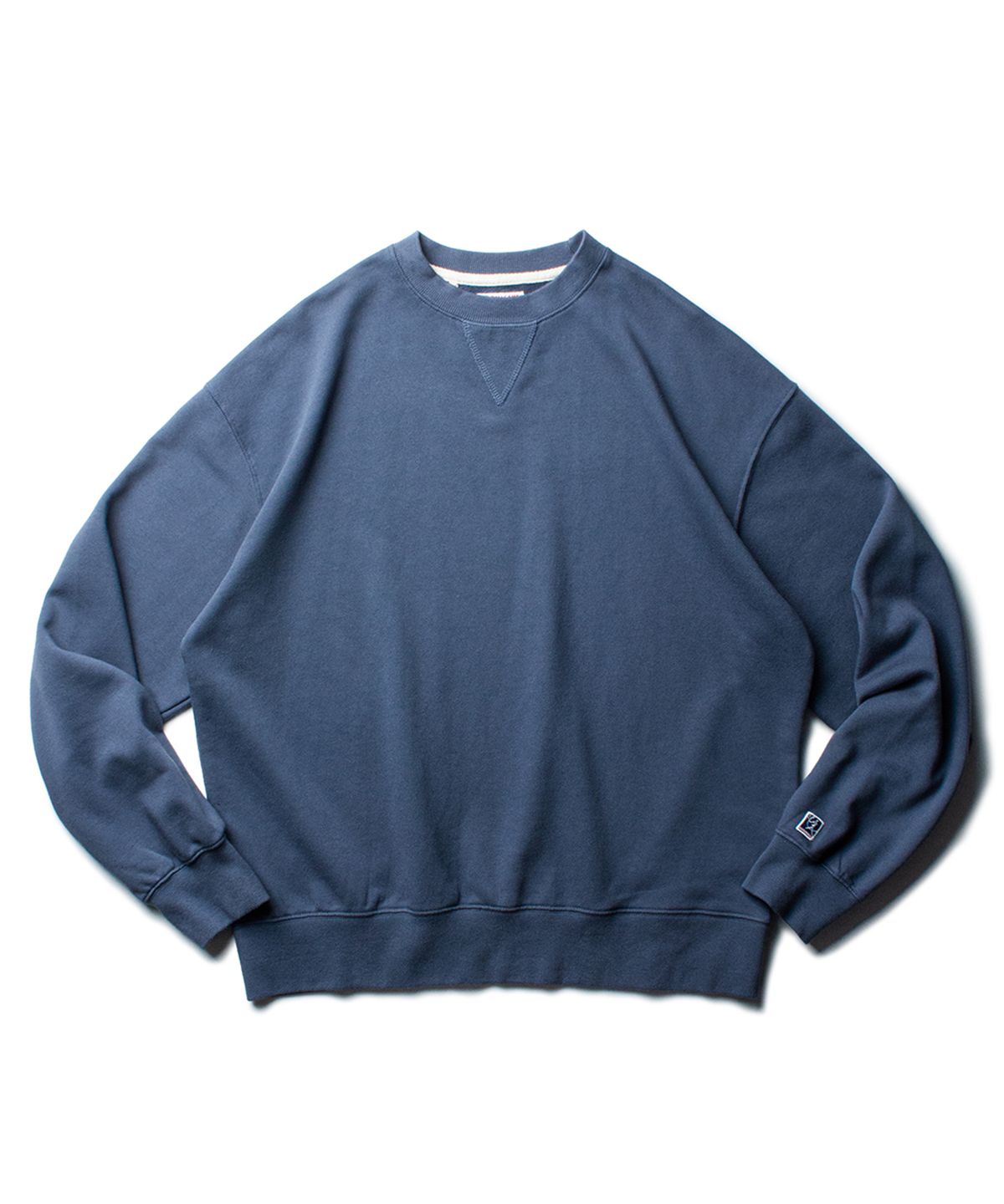 더 레스큐(THE RESQ) CLASSIC PATINA SWEATSHIRT [DUSTY BLUE]