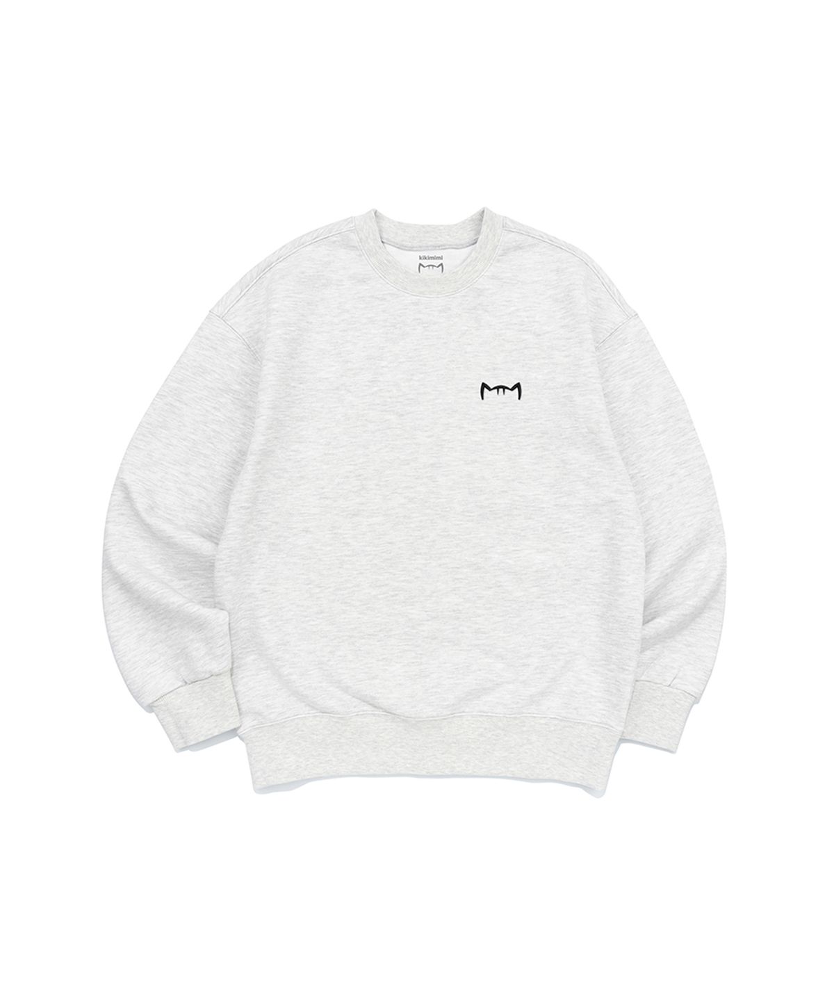 키키미미(KIKIMIMI) SIGNATURE KITTY SMALL LOGO MTM (LIGHT MELANGE)