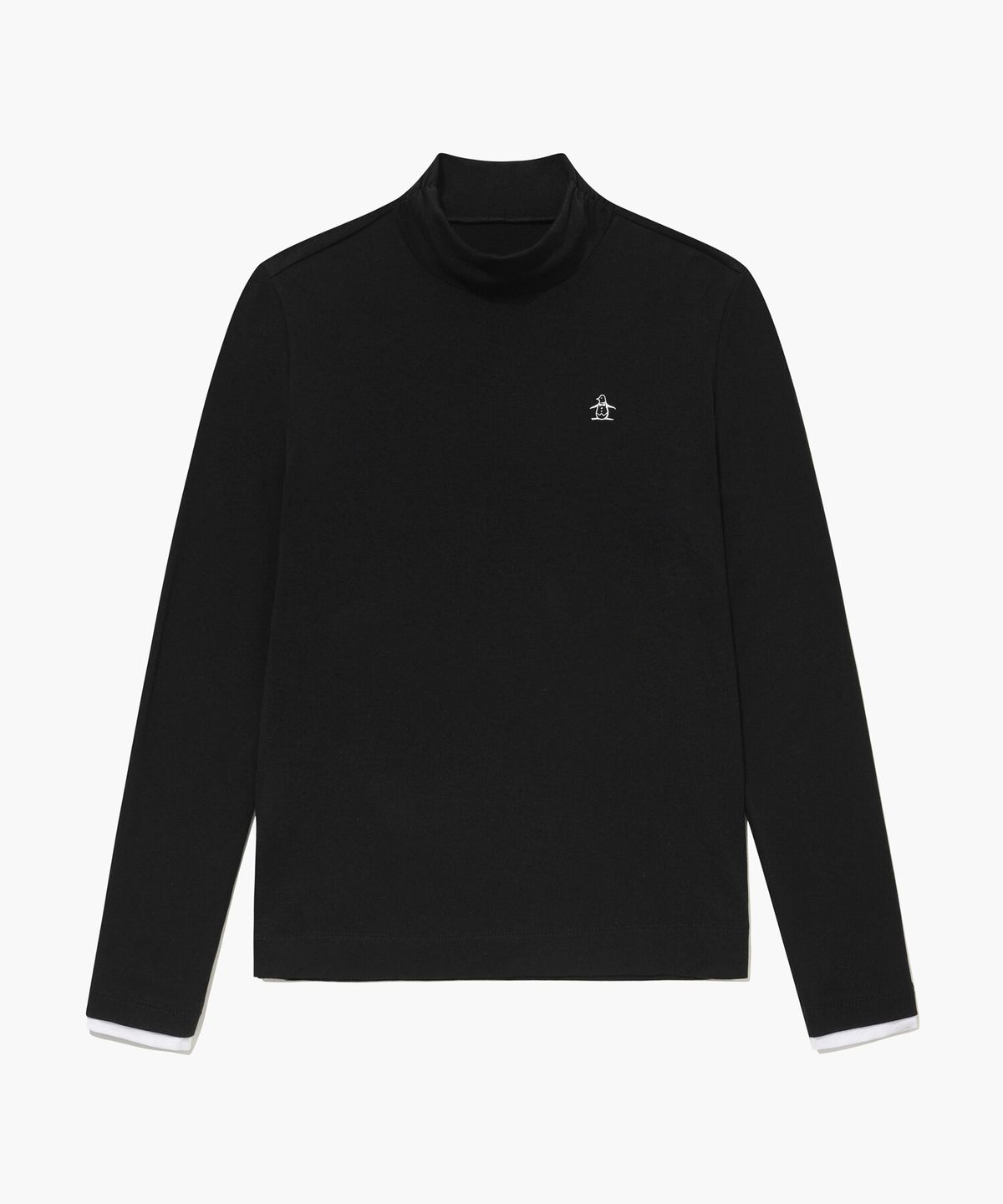 먼싱웨어(MUNSINGWEAR) 여성 시그니처 모크넥 이너 블랙 MR322LIN91