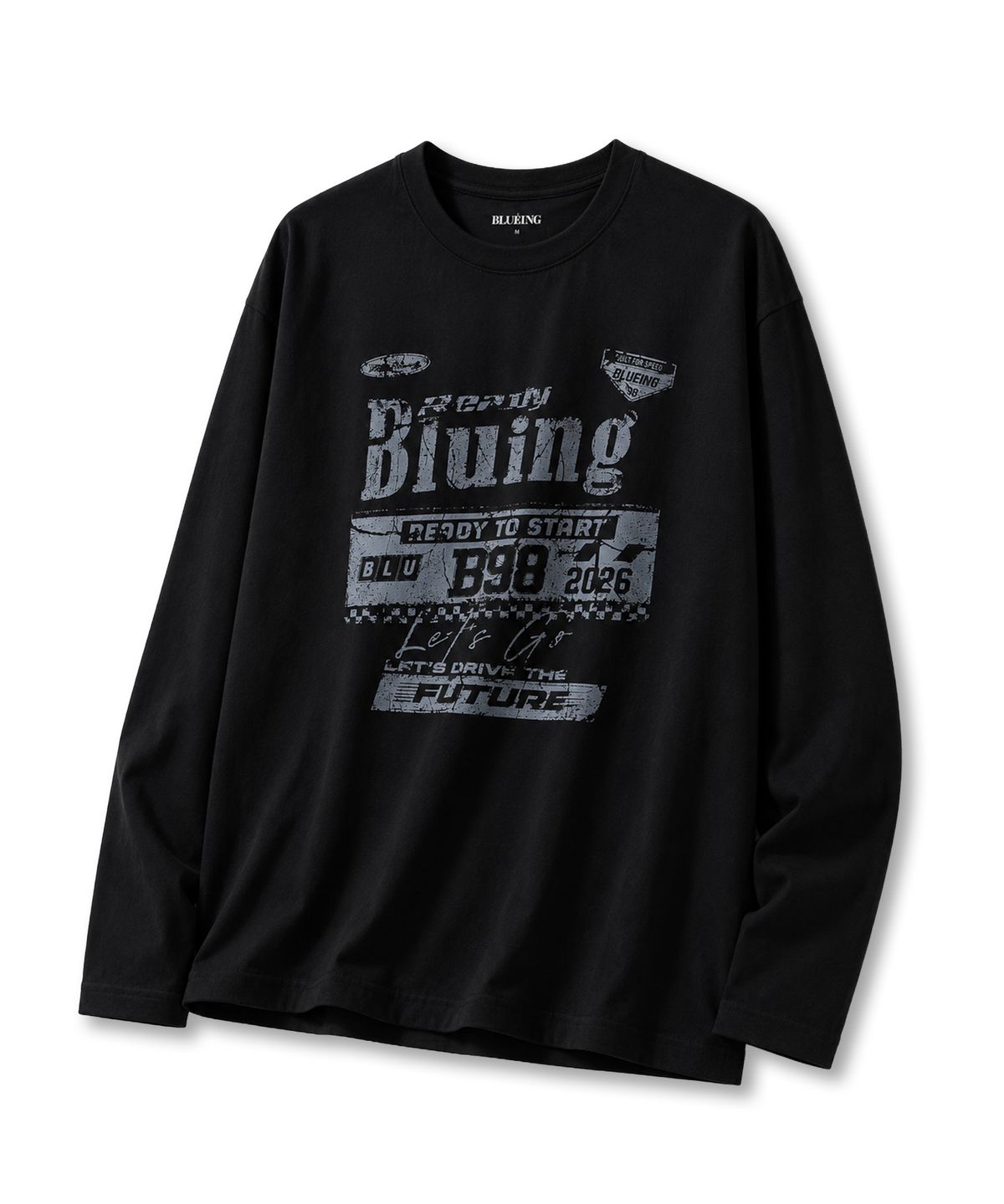 블루잉(BLUEING) BLUEING FUTURE LONG SLEEVE [BLACK]