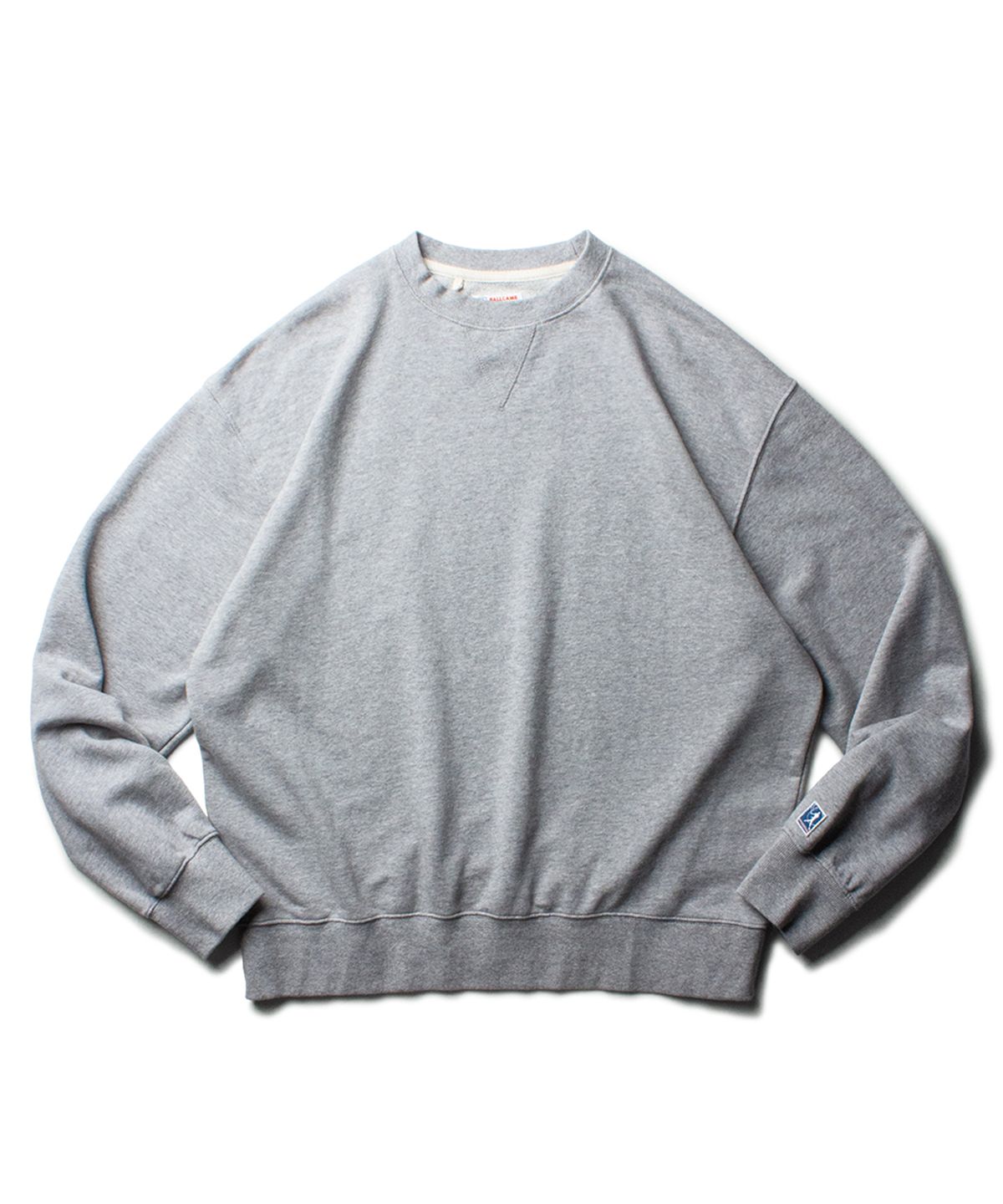 더 레스큐(THE RESQ) CLASSIC PATINA SWEATSHIRT [ATHLETIC GREY]